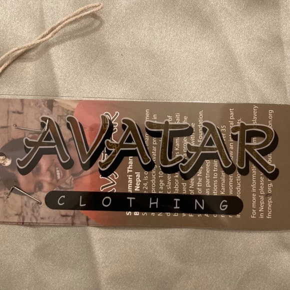 🌟⚡️HOST PICK🌟 Avatar Fair Trade Gray Tiny Waist Peasant Skirt W/Stripes XXS-XS - Picture 9 of 13